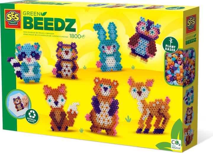 Actual product image Ses Green Beedz - Ironing Bead Set