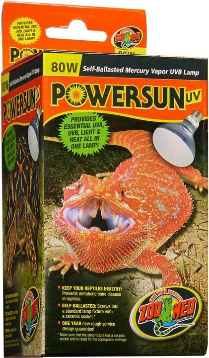 Image du produit Zoo Med Powersun UV PUV12E (UVA, UVB)