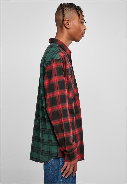 Produktbild Urban Classics Oversized Mix Check Shirt - 17008 (M)