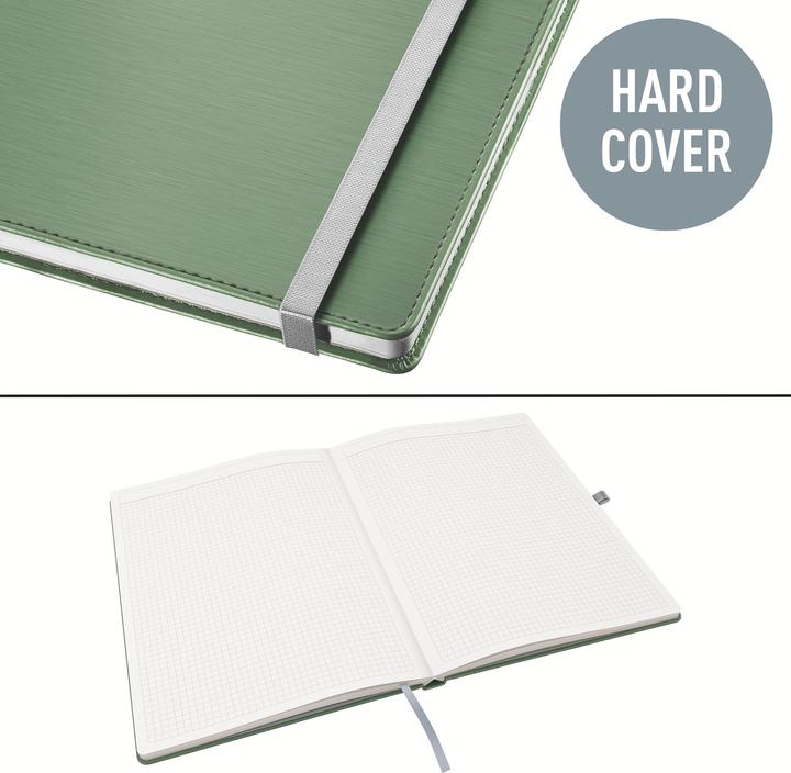 Image du produit Leitz Notizbuch Style (A4, Quadrillé, Couverture rigide)