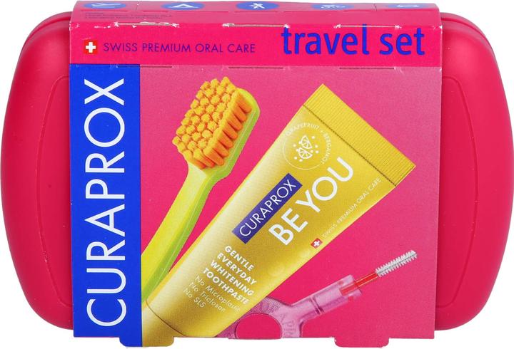 Curaprox Travel-set Rot, 1 St (1 x)