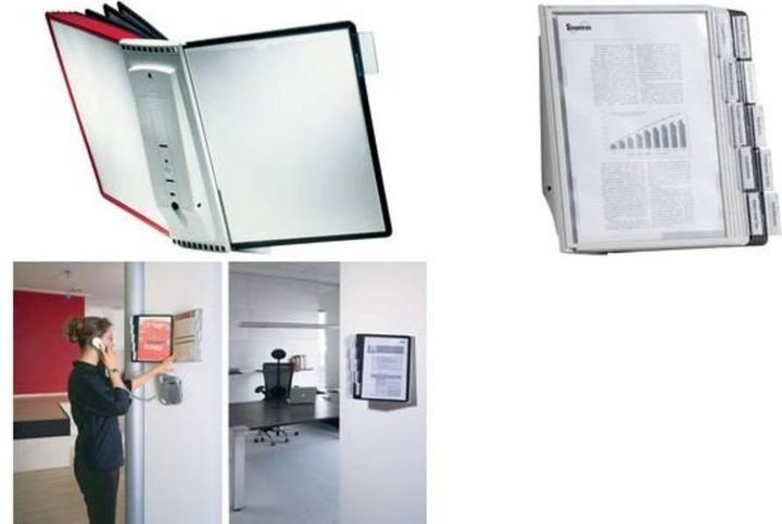 Produktbild Durable Sherpa Sichttafelsystem WALL mit 10 Sichttafeln