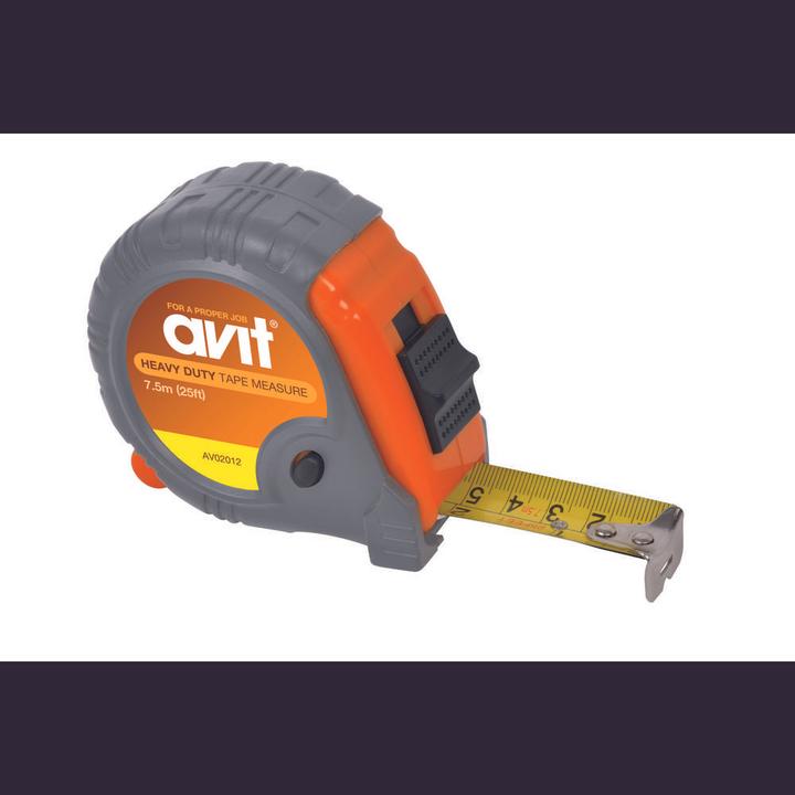 Actual product image Avit Measuring tape 7.5 m steel AV02012 (7.50 m)