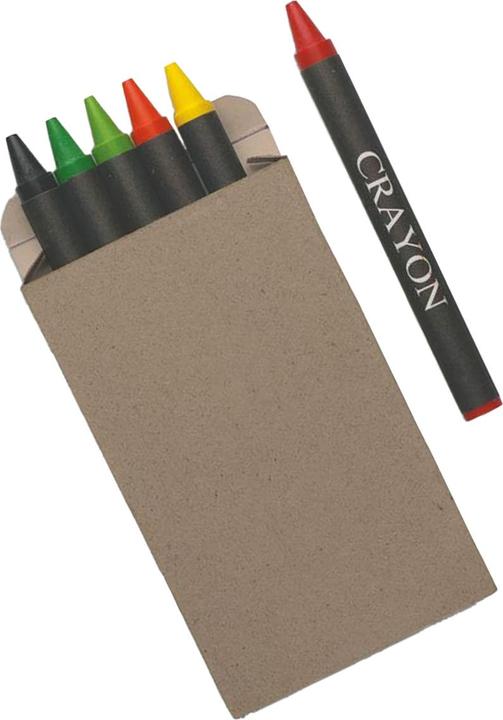 Actual product image MidOcean Brabo Wax Based Crayon (Pack of 6) (6 x)