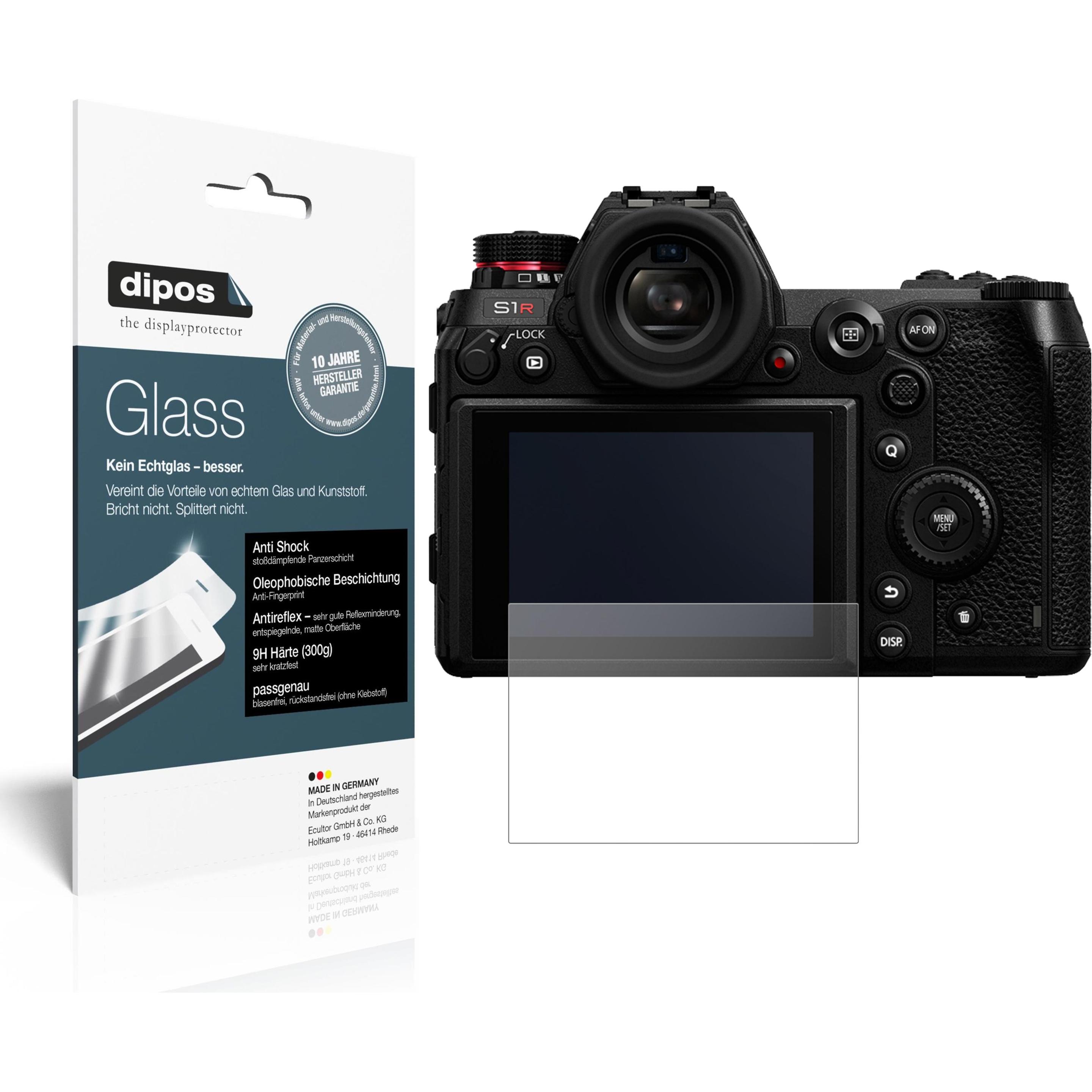 Dipos Displayschutz Anti-Shock (Displayschutz, Panasonic Lumix S1), Kameraschutz, Transparent