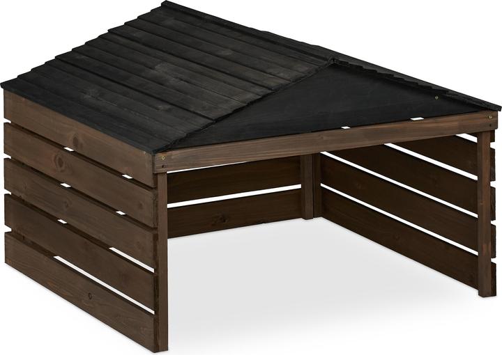 Relaxdays Mähroboter-Garage (Mähroboter)