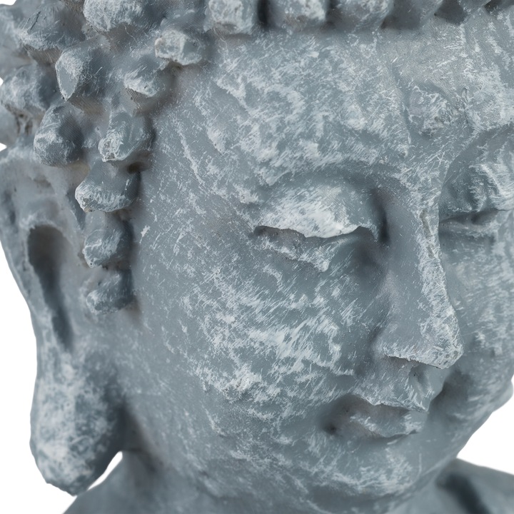 Actual product image Relaxdays Sitting Buddha Figurine, 30 cm
