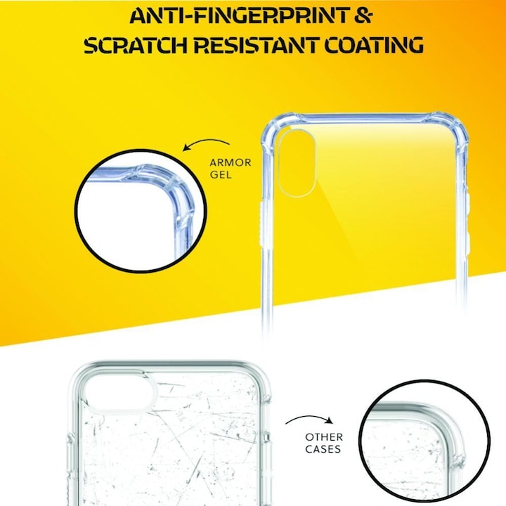 Produktbild Roar Other case ARMOR JELLY for XIAOMI Redmi 13C / Poco C65 transparent (Xiaomi Poco C65, Xiaomi Redmi 13C)