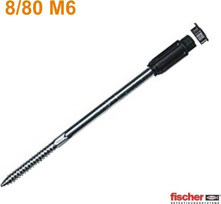 Actual product image Fischer TherMax 8/80 M6 (20 pcs.)
