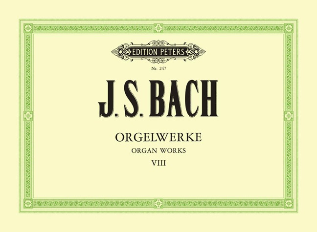 Produktbild Orgelwerke in 9 Bänden - Band 8 (Deutsch, Hermann Keller, Friedrich Conrad Griepenkerl, Ferdinand Roitzsch, Johann Sebastian Bach, 2001)