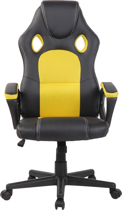Actual product image CLP Racing office chair Fire, yellow