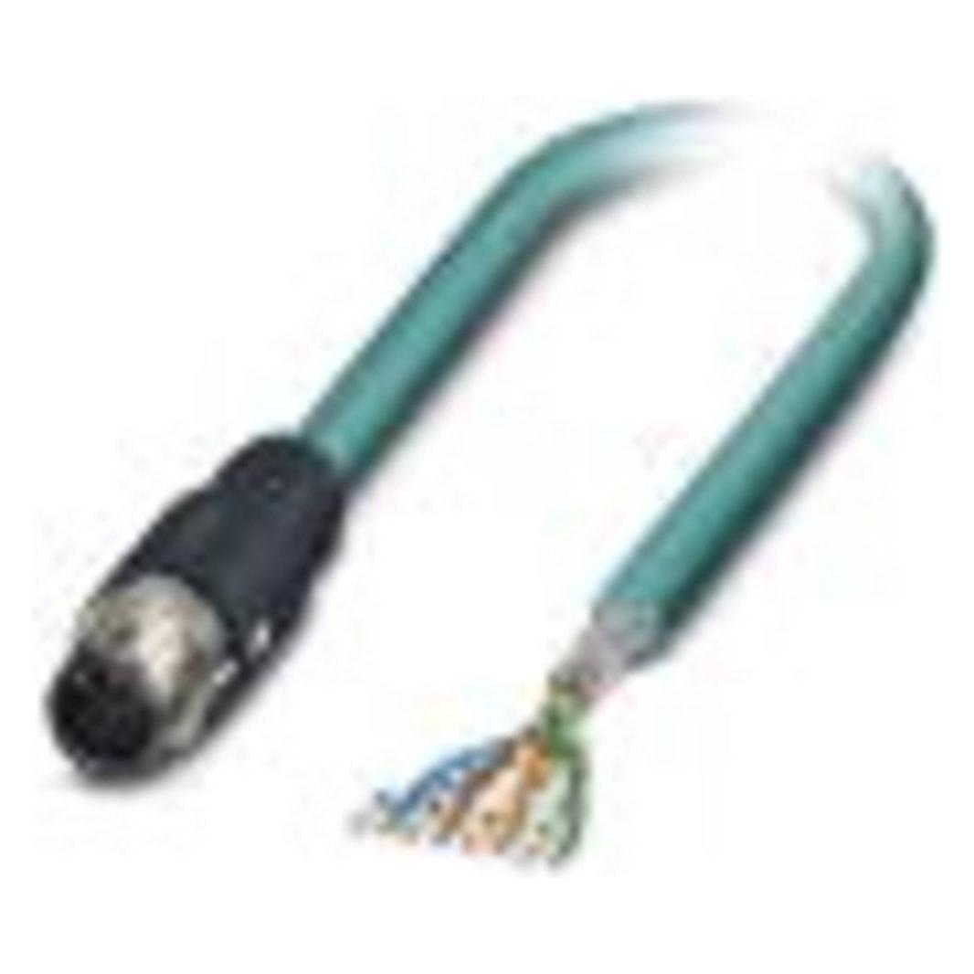 Phoenix Contact 1407404 Kabelschnittstellen-/Gender-Adapter Blau, Elektronikkabel + Stecker, Blau
