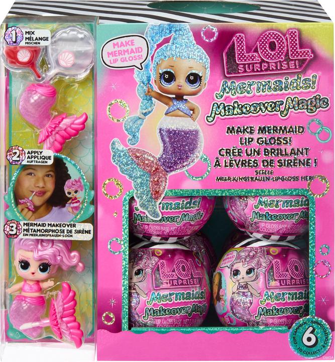 Produktbild MGA L.O.L. Surprise Mermaids! Makeover Magic Tots (sortierter Artikel, eine Figur)