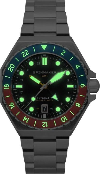 Produktbild Spinnaker SP-5119-44 Dumas Automatik GMT Herrenuhr 44mm 30ATM (Taucheruhr, 44 mm)