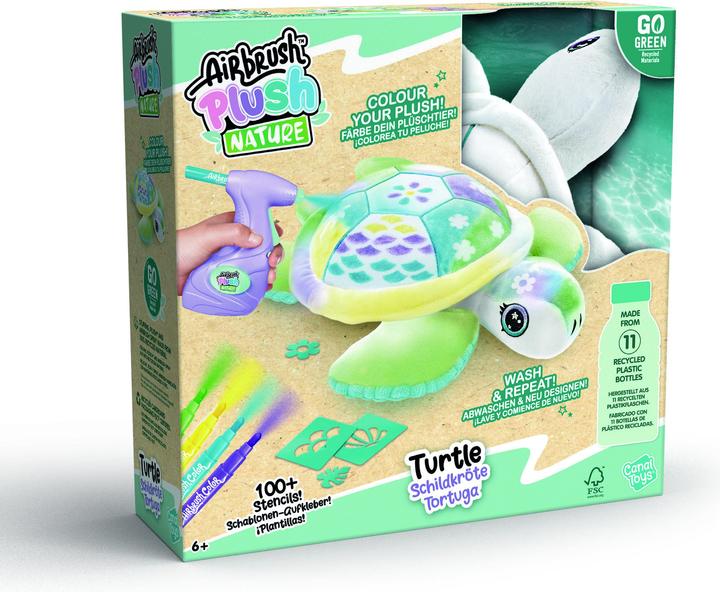 Produktbild Airbrush Plush - Turtle (28 cm)