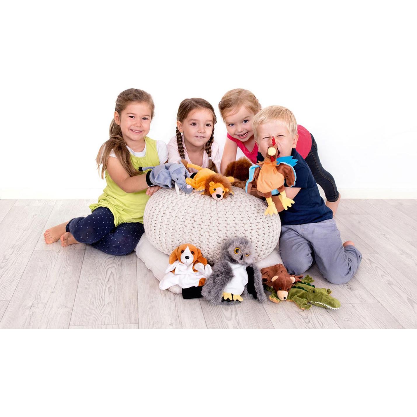 Thumbnail - Beleduc Handpuppe Kind Pferd Deluxe