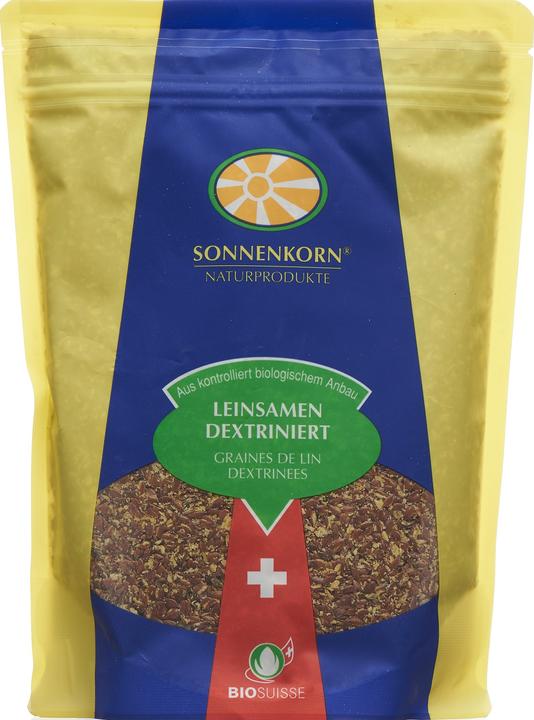 Actual product image Sonnenkorn Linseed dextrinated organic bud (400 g)