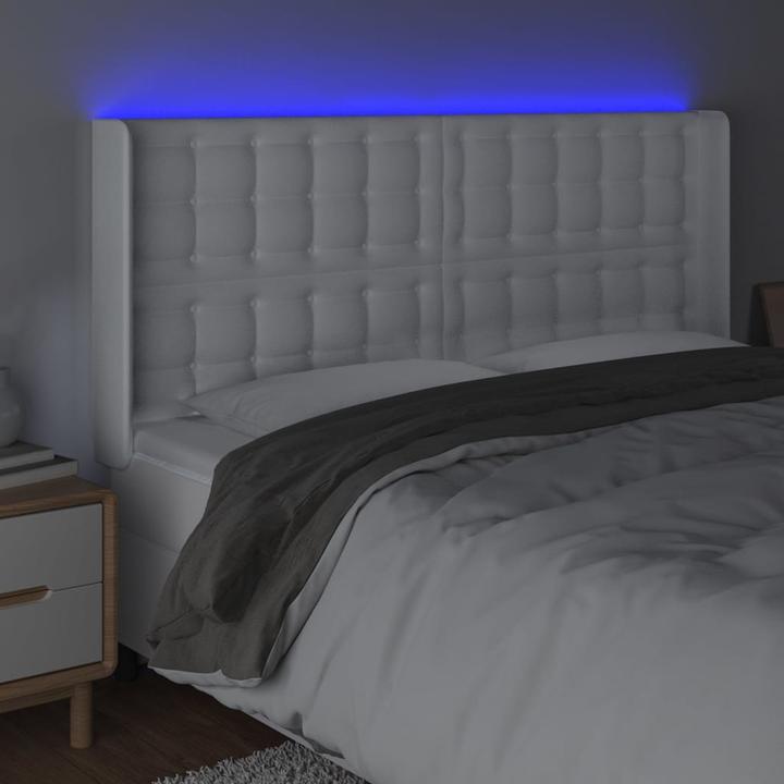 Actual product image vidaXL LED Kopfteil (183 x 16 x 128 cm)