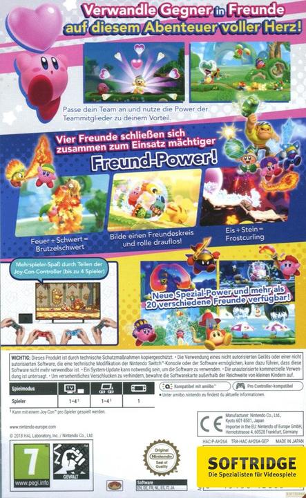 Produktbild Nintendo Kirby Star Allies (Switch, DE)