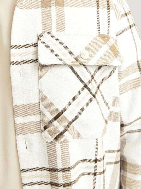 Image du produit Jack & Jones Jprraymond Melange Check Ls Overshirt Sn (L)