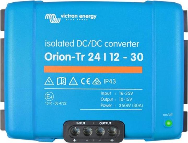 Actual product image Victron Energy Orion-Tr 24/12-30A (360W) - insulated