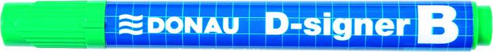 Actual product image Donau Whiteboard marker d-signer b, round, 2-4mm (line), red