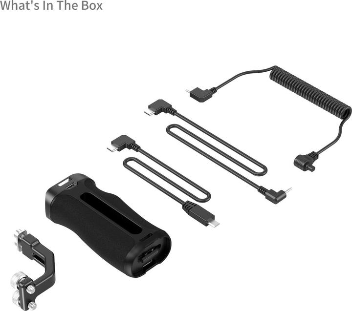 Image du produit SmallRig Side Handle with Rec Trigger, Detailfarbe: Schwarz (Cage, Poignée)