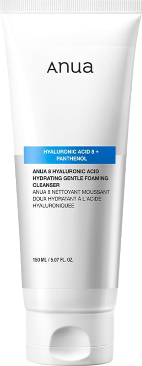 Anua - 8 Hyaluronic Acid Hydrating Gentle Foaming Cleanser - 150 ml (Schaum, 150 ml)