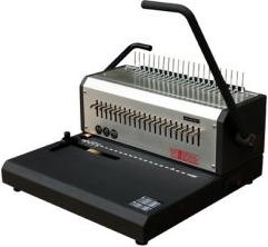 pavo Remaining stock: Plastic binder HD comb binder, silver / (Comb binding)