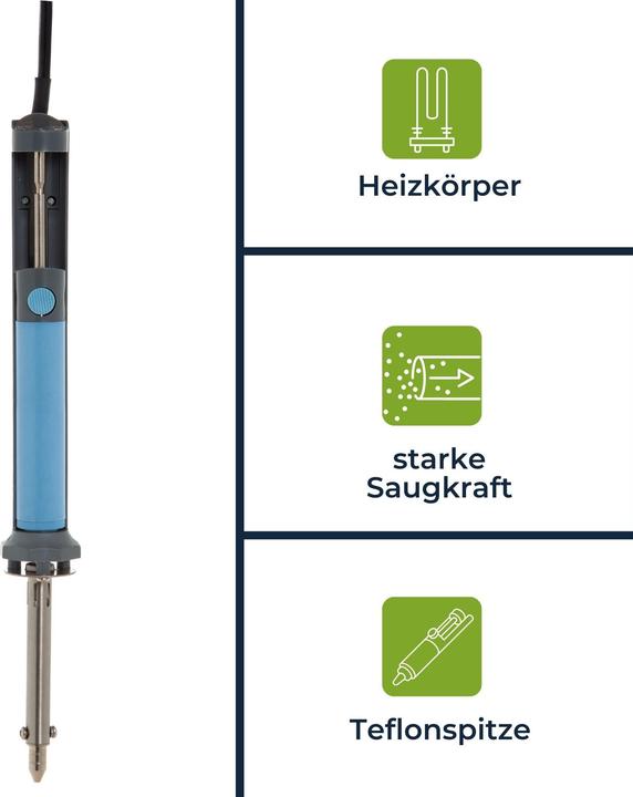 Produktbild Velleman Vacuum Desoldering Pump With Heater 30W