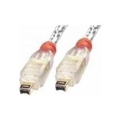 Lindy Firewire 4-pin - Firewire 4-pin, 10 m, bianco (10 m, FireWire), Cavo di interfaccia