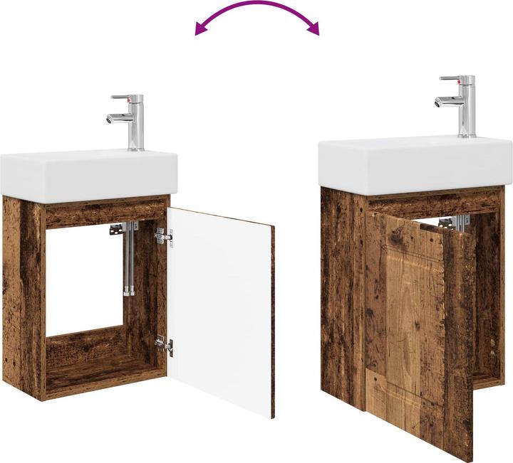 Produktbild vidaXL Badezimmer-Waschtisch (455 mm, 225 mm)