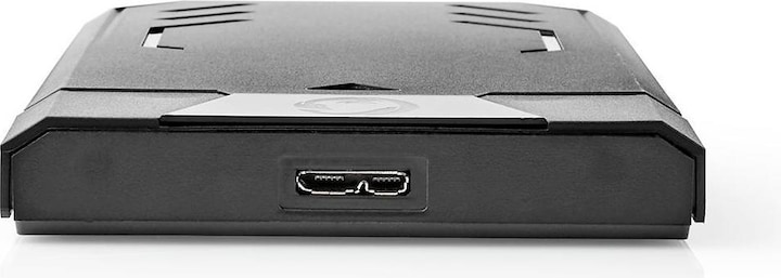 Immagine prodotto Nedis Contenitore per disco rigido da 2,5 pollici SATA II connessione USB 3.1 USB Type-A Alluminio / (2.5")