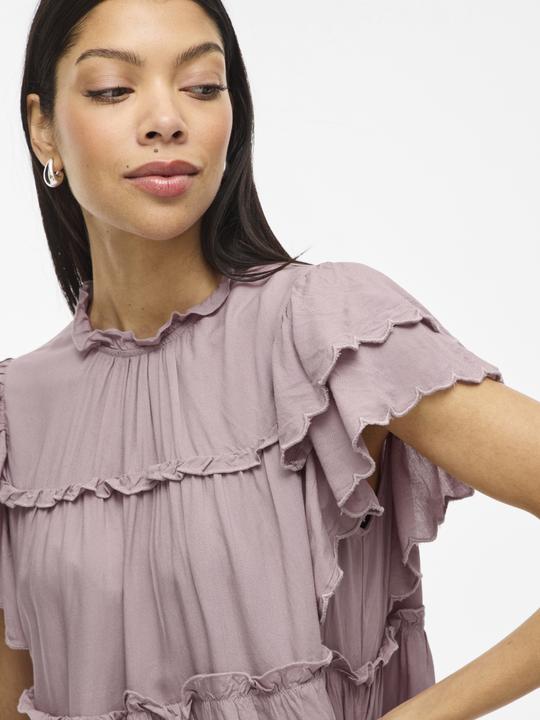 Actual product image Vila VIPRETA Stehkragen Oberteil mit angeschnittenen Ärmeln (36)