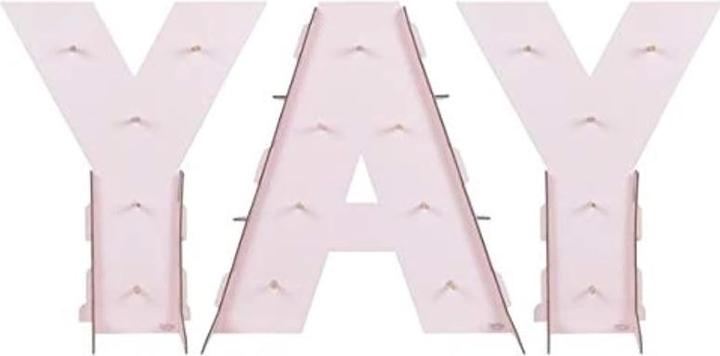 Image du produit A Little Lovely Company Présentoir jaune (23cm)