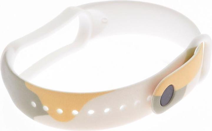 Actual product image Hurtel Strap Moro Wristband for Xiaomi Mi Band 4 / Mi Band 3 Silicone Strap Camo Watch Bracelet (13) (Plastic)