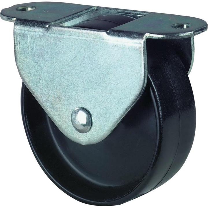 Produktbild BS Rollen Kastenrolle Rad-Ø 25 mm Tragfähigkeit 35 kg Material Rolle Kunststoff mit Anschraubplatte