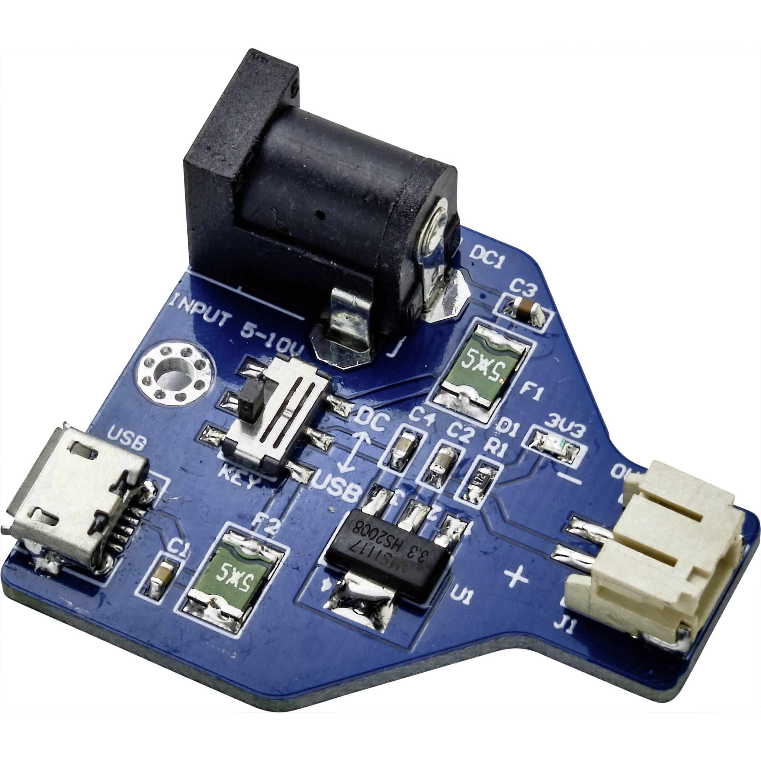 Tru Components TC-9072508 Modulo adattatore adatto per micro bit, Scheda + Kit di sviluppo