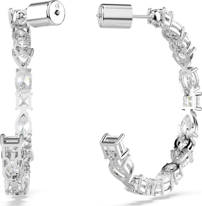 Immagine prodotto Swarovski Mesmera Creoles Vari Tagli Bianco (Metallo Swarovski)