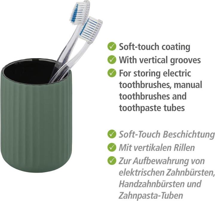 Immagine prodotto Wenko Tazza per spazzolino da denti in ceramica Belluno