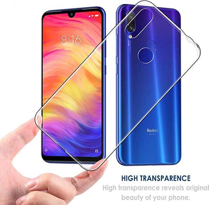 Actual product image Screenguard Xiaomi Redmi 7 Flexible TPU Clear Case (Xiaomi Redmi 7)