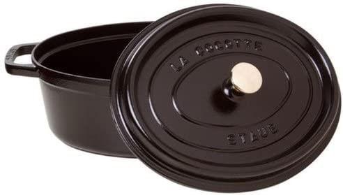 Actual product image Staub Cocotte (Casserole + stew pot, Cast iron, Enamel, 29 x 15.50 cm)