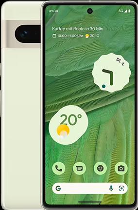 Image du produit Google Pixel 7 (256 Go, Citronnelle, 6.30", SIM + eSIM, 50 Mpx, 5G)