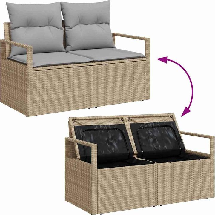 Actual product image vidaXL Garden sofa set