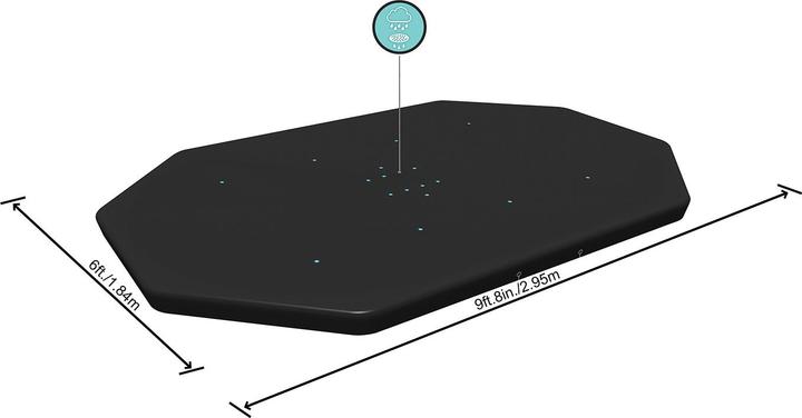 Actual product image Bestway Tarpaulin