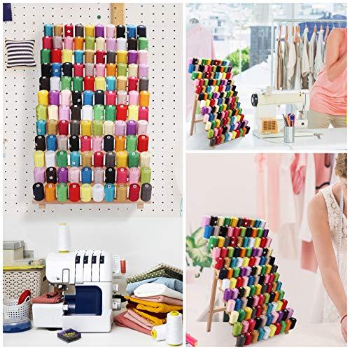 Image du produit Curtzy Porte-bobines de fil en bois