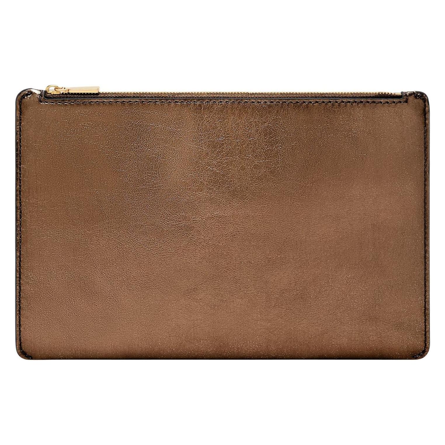 Fossil, Necessaire, Pouch, Bronze