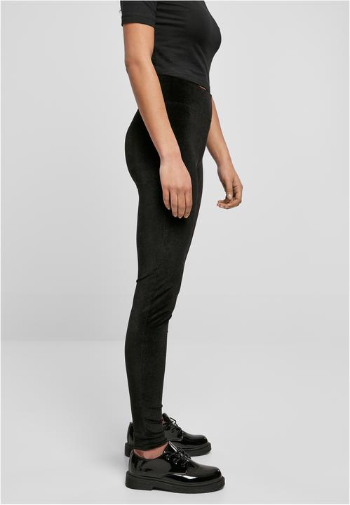 Immagine prodotto Urban Classics Leggings di velluto a vita alta da donna (3XL)