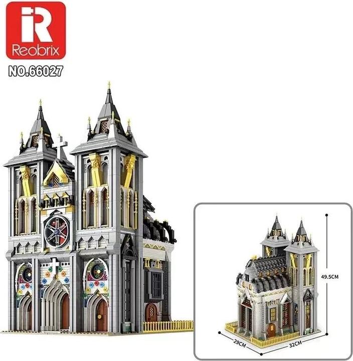 Actual product image ReoBrix Medieval church