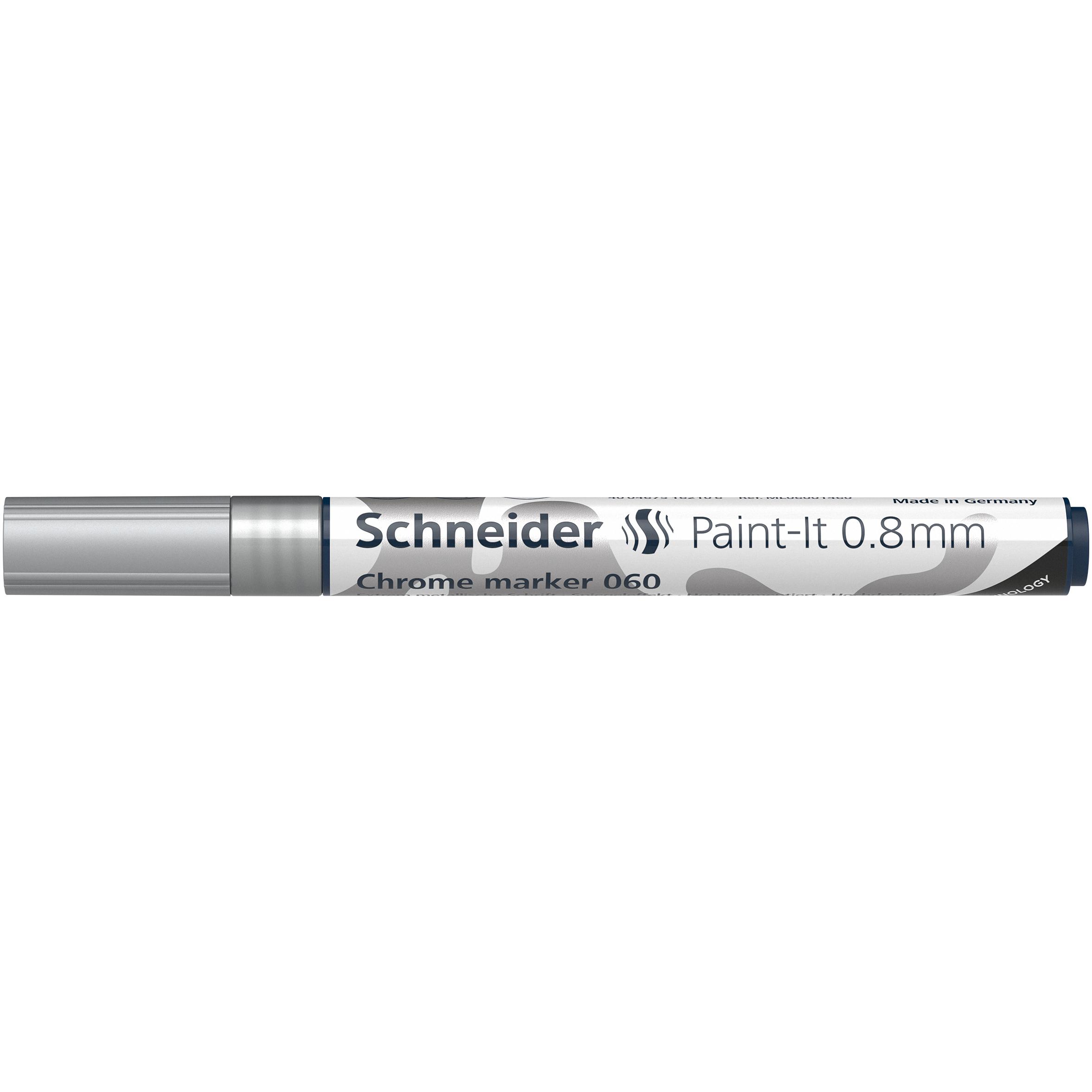 Thumbnail - Schneider, Marker, Paint Lackmarker chrom 0,8 mm (Silber, 0.80 mm, 1 x)